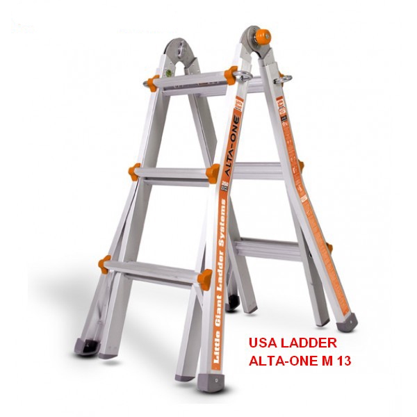 Thang nhôm rút Little Giant Alta one M13