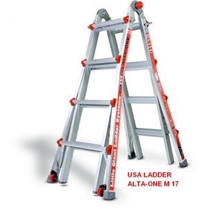 Thang nhôm rút Little Giant Alta one M17