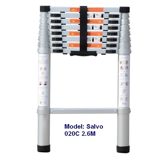Thang nhôm rút gọn SALVO 020C (2.6M)