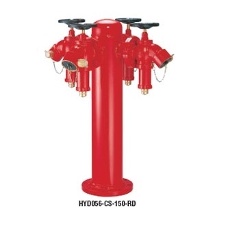 Trụ cấp nước chữa cháy 4 họng HYD056
