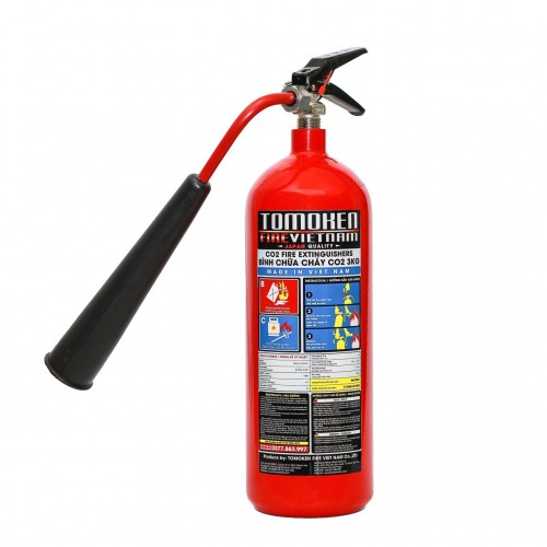 Bình chữa cháy CO2 3Kg Tomoken