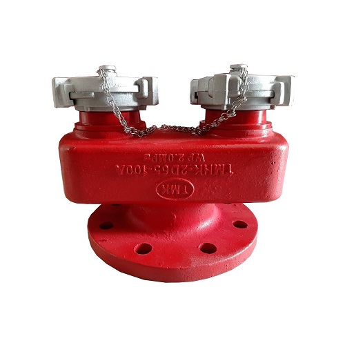 Họng tiếp nước Tomoken 2 cửa D65