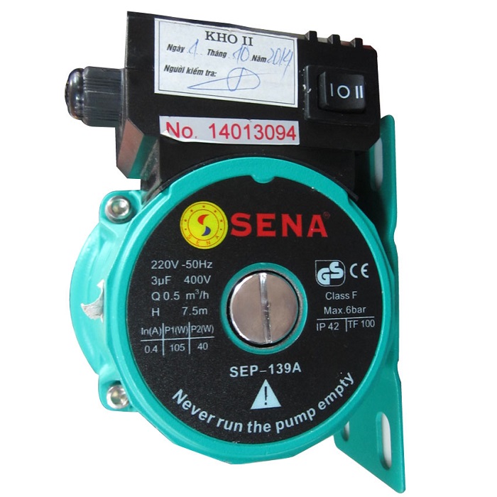 Bơm tăng áp tự động Sena 139A
